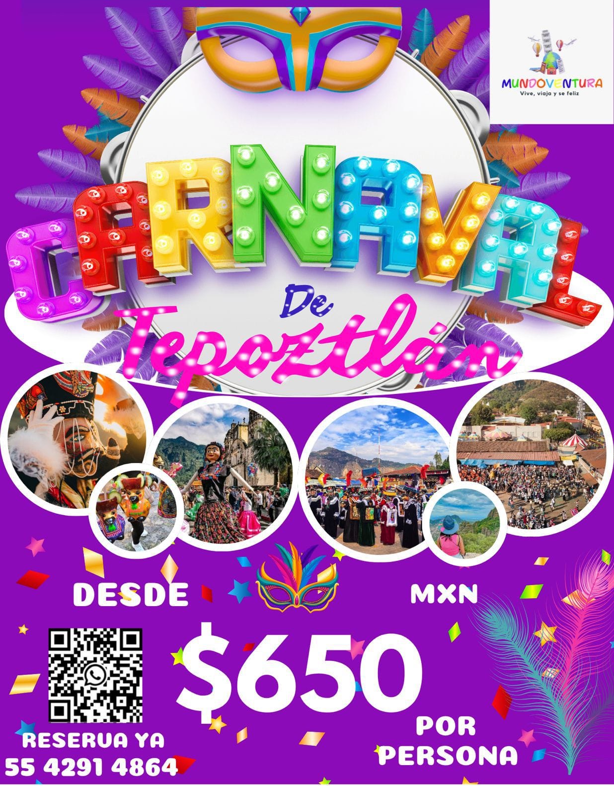 🎭🎉 𝐂𝐀𝐑𝐍𝐀𝐕𝐀𝐋 𝐃𝐄 𝐓𝐄𝐏𝐎𝐓𝐙𝐎𝐓𝐋𝐀́𝐍 𝟐𝟎𝟐𝟔 🎉🎭