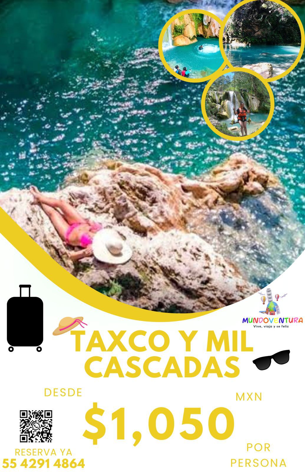 ♥️✨💦 TAXCO & MIL CASCADAS 💦✨♥️