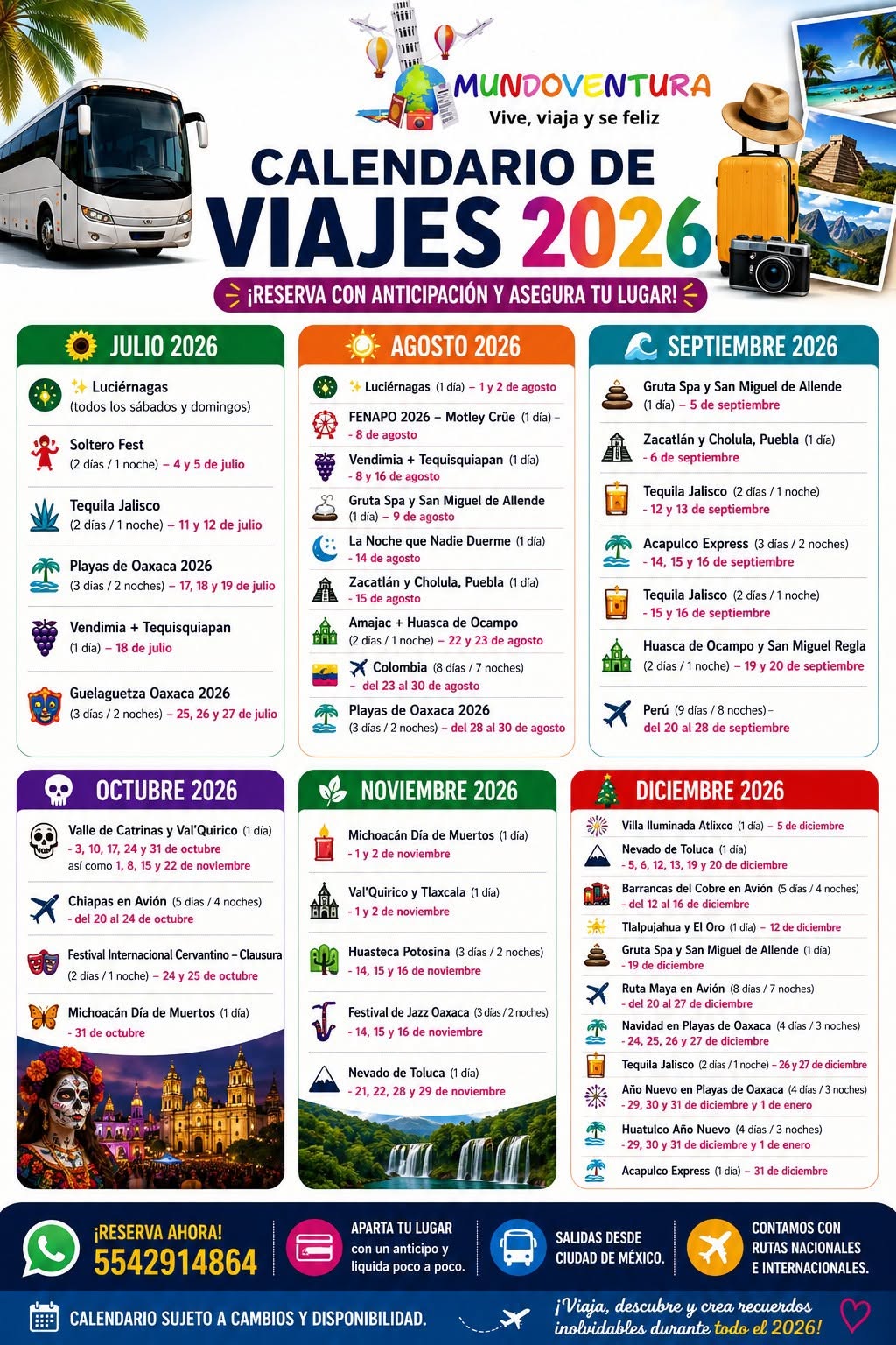 CALENDARIO 2026