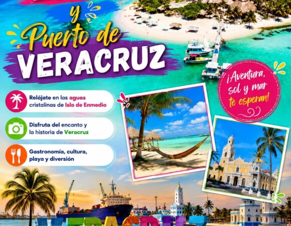 ISLA DE ENMEDIO + VERACRUZ PUERTO