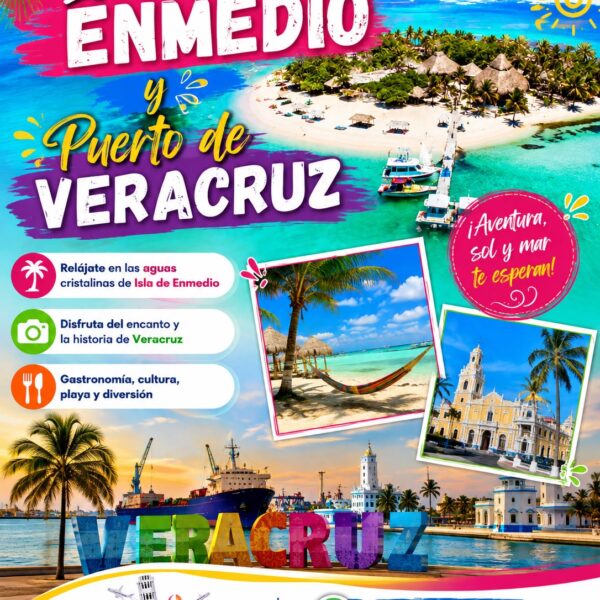 ISLA DE ENMEDIO + VERACRUZ PUERTO